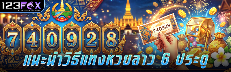 แนะนำวิธีแทง หวยลาว 6 ประตู